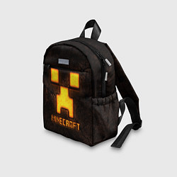 Детский рюкзак Minecraft lava, цвет: 3D-принт — фото 2