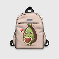 Детский рюкзак Влюбленный авокадо - парные, цвет: 3D-принт