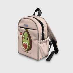Детский рюкзак Влюбленный авокадо - парные, цвет: 3D-принт — фото 2
