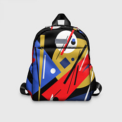 Детский рюкзак Абстракция в стиле супрематизм, цвет: 3D-принт