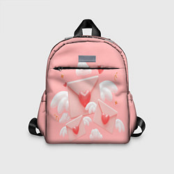 Детский рюкзак Валентинки, цвет: 3D-принт