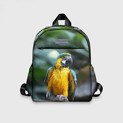 Детский рюкзак Красавец попугай, цвет: 3D-принт