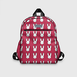 Детский рюкзак Bunny Pattern red