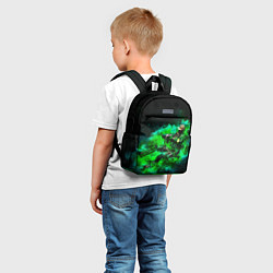 Детский рюкзак Контр-террорист в тумане, цвет: 3D-принт — фото 2