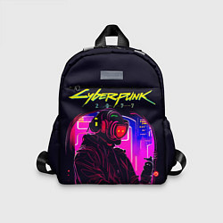 Детский рюкзак Cyberpunk, robohacker, цвет: 3D-принт