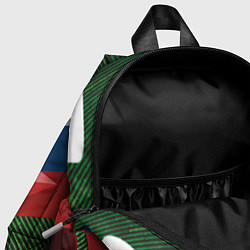 Детский рюкзак Звезда на фоне флага, цвет: 3D-принт — фото 2