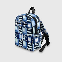 Детский рюкзак Геометрический паттерн, цвет: 3D-принт — фото 2