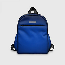 Детский рюкзак Кобальтовый градиент, цвет: 3D-принт