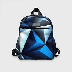 Детский рюкзак Абстрактные грани текстура, цвет: 3D-принт