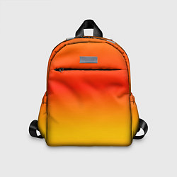 Детский рюкзак Переливы оранжевого, цвет: 3D-принт