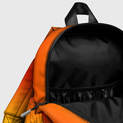Детский рюкзак Переливы оранжевого, цвет: 3D-принт — фото 2