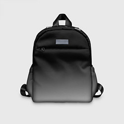 Детский рюкзак От черного к белому, цвет: 3D-принт