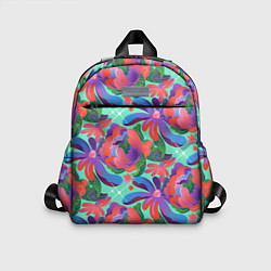 Детский рюкзак Цветочный паттерн арт