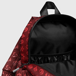 Детский рюкзак Паттерн элементали под пиро, цвет: 3D-принт — фото 2