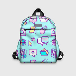 Детский рюкзак Windows 98, цвет: 3D-принт