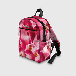 Детский рюкзак Цветы бегония текстура, цвет: 3D-принт — фото 2
