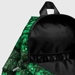 Детский рюкзак Тигнари на фоне листвы, цвет: 3D-принт — фото 2
