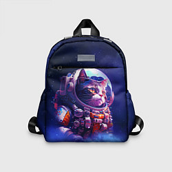 Детский рюкзак Кот в космическом скафандре, цвет: 3D-принт