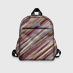 Детский рюкзак Полосы цвета с текстурой планеты