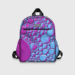 Детский рюкзак Масляные пузыри, цвет: 3D-принт