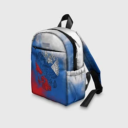 Детский рюкзак Триколор градиент, цвет: 3D-принт — фото 2