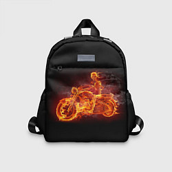 Детский рюкзак Скорость байкера на максималках, цвет: 3D-принт