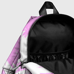 Детский рюкзак Настя кошечка с сердечком, цвет: 3D-принт — фото 2