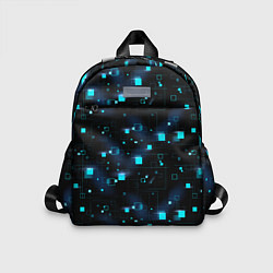 Детский рюкзак Светящиеся неоновые квадраты
