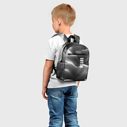 Детский рюкзак Авангардный фрактальный паттерн - Милан, цвет: 3D-принт — фото 2