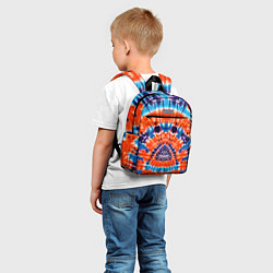 Детский рюкзак Яркий стиль тай дай, цвет: 3D-принт — фото 2