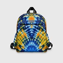 Детский рюкзак Tie dye стиль хиппи, цвет: 3D-принт