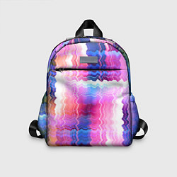 Детский рюкзак Абстрактные линии сайфай, цвет: 3D-принт