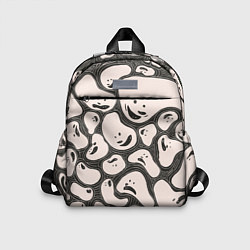 Детский рюкзак Камни с лицами, цвет: 3D-принт