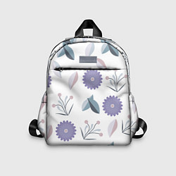 Детский рюкзак Листья и цветок