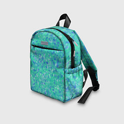 Детский рюкзак Зеленые микробы, цвет: 3D-принт — фото 2
