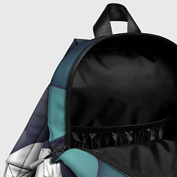 Детский рюкзак Разноцветная чешуя, цвет: 3D-принт — фото 2