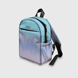 Детский рюкзак Пурпурный огонь, цвет: 3D-принт — фото 2