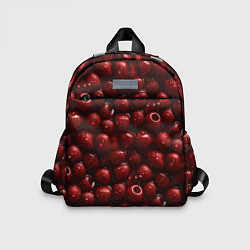 Детский рюкзак Сочная текстура из вишни