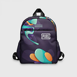 Детский рюкзак PUBG graffity splash, цвет: 3D-принт