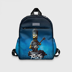 Детский рюкзак Simpson rock, цвет: 3D-принт