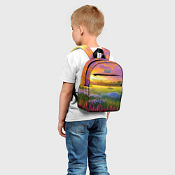 Детский рюкзак Летний закат, цвет: 3D-принт — фото 2