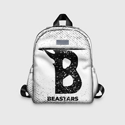 Детский рюкзак Beastars с потертостями на светлом фоне