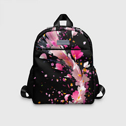 Детский рюкзак Вихрь розовых лепестков, цвет: 3D-принт