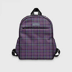Детский рюкзак Джентльмены Шотландка темно-фиолетовая