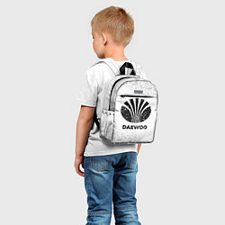 Детский рюкзак Daewoo с потертостями на светлом фоне, цвет: 3D-принт — фото 2