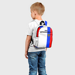 Детский рюкзак Цвета России - герб, цвет: 3D-принт — фото 2