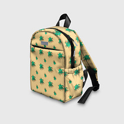 Детский рюкзак Зеленый коронавирус, цвет: 3D-принт — фото 2