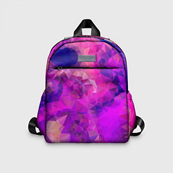 Детский рюкзак Пурпурный стиль, цвет: 3D-принт