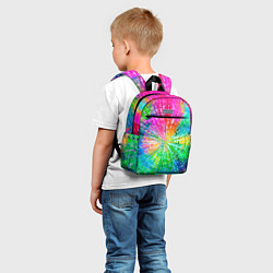 Детский рюкзак Радужное излучение, цвет: 3D-принт — фото 2