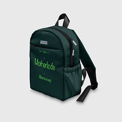 Детский рюкзак Чит-код motherlode, цвет: 3D-принт — фото 2